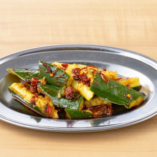 Piercing spicy cucumber