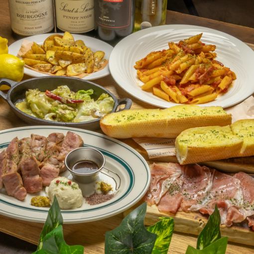 忘年会にオススメ!【4000円コース】100分飲み放題付き◇全6品4000円(税込)