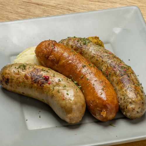 ソーセージグリル盛り合わせ