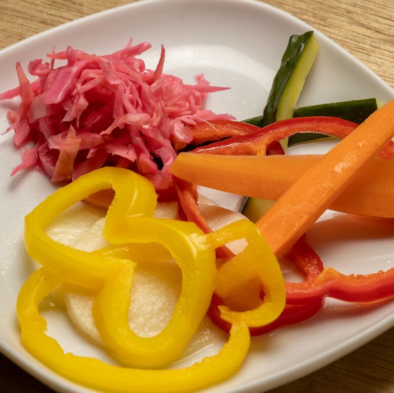 自家製ピクルス