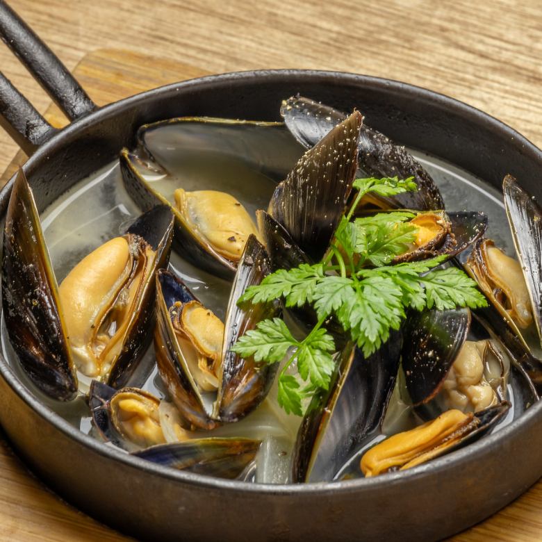 ムール貝の白ワイン蒸し