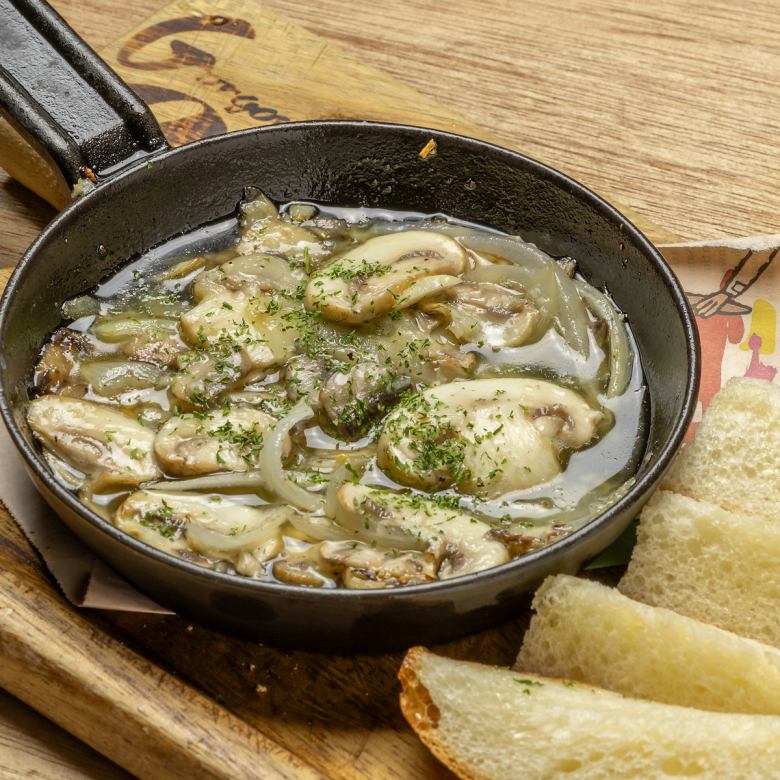 マッシュルームのアヒージョ