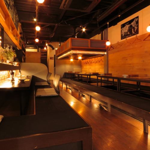 72 seats in total/Loft/Tatami room etc.