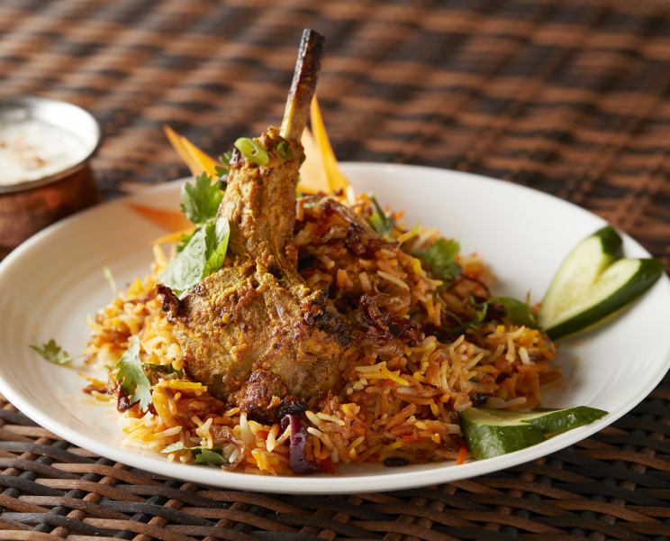 ハイデラバディビリヤニ(ライタ付き)