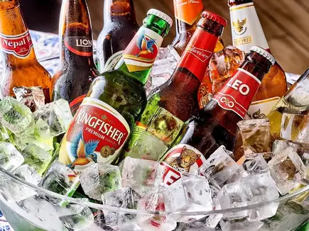 涼感ドブ漬け！世界各地の瓶ビール飲み比べ＆スパイスおつまみ4種ビアホール