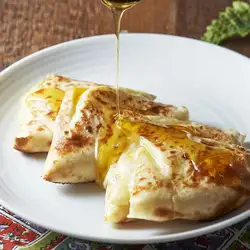 Honey Cheese Naan