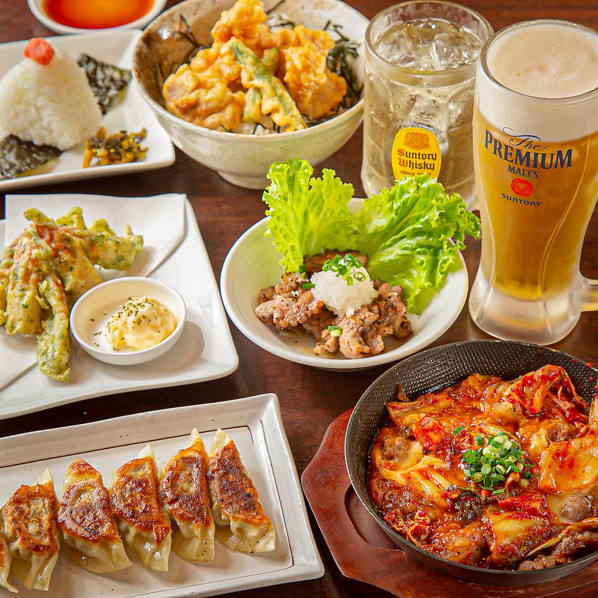 [Lunch is welcome!] The menu is also fulfilling ♪ Feel free to enjoy Kyushu Izakaya!