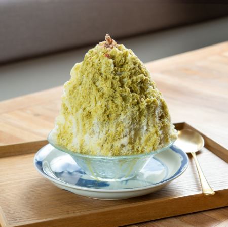 ピスタチオと自家製練乳のゆきやま