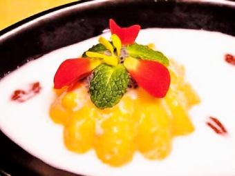 mango pudding
