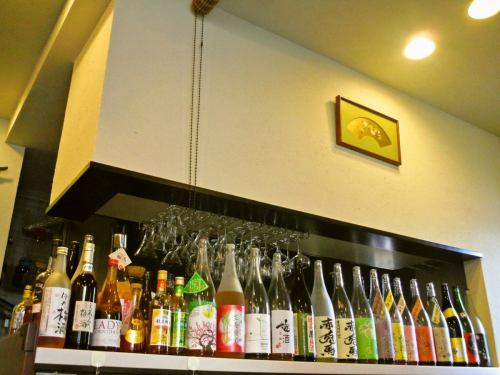 お酒の種類が充実