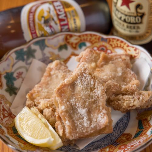 ≪売り切れ必須メニュー♪≫ 愛情たっぷりの『特製唐揚げ』　￥570（税込）