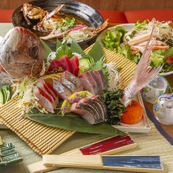 【平日限定】《飲み放題付き》店主のおまかせコース5000円→4500円(税込)※祝前日はご利用不可