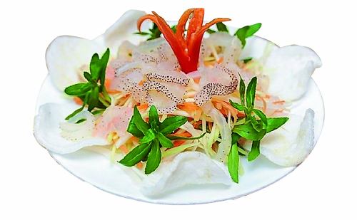 山羊のレモンかけサラダ