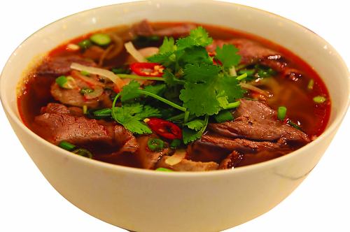 フェの牛肉のビーフン