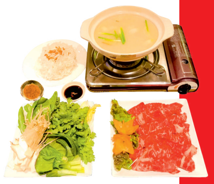 牛肉のベトナム風のしゃぶしゃぶ