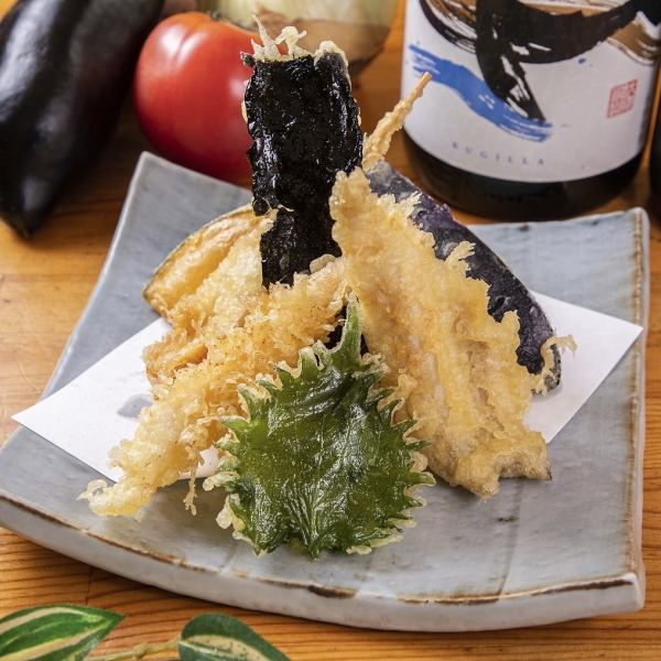 From 80 yen per piece of tempura