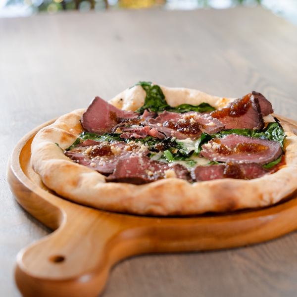 鮮やかなPIZZA