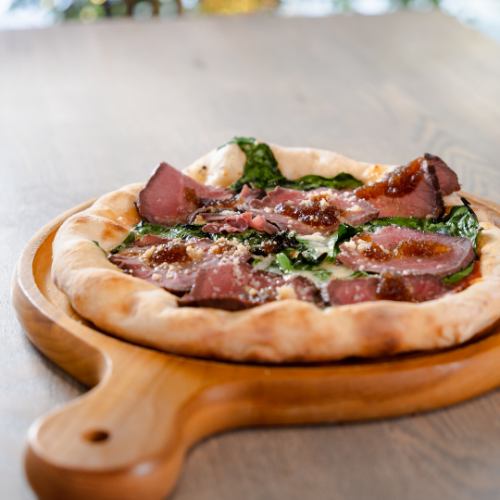 鮮やかなPIZZA
