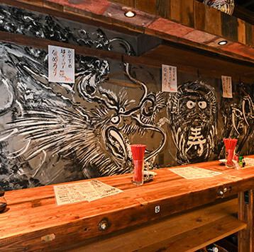 賑やかな雰囲気の店内