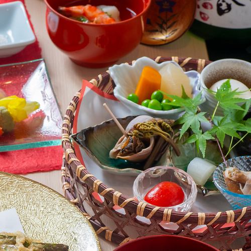 天然魚と熊本野菜で魅力を引き出した四季折々の料理◎