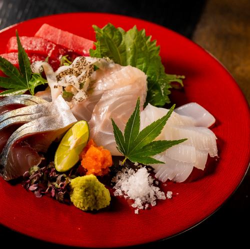 九州魚の刺身盛り合わせ