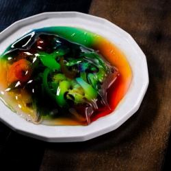 고토 바다와 밭의 스테인드 글라스