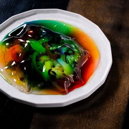 五島の海と畑のステンドガラス 