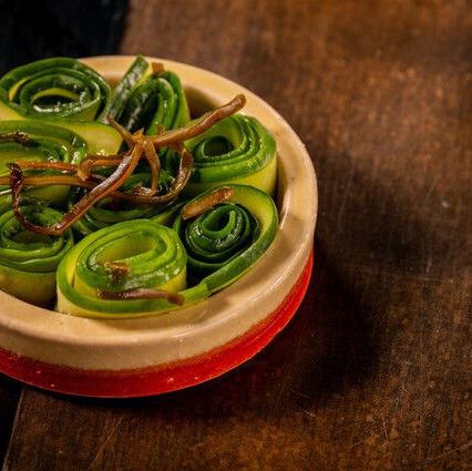 くるくるきゅうりの浅漬け