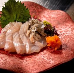 長崎クエの刺身