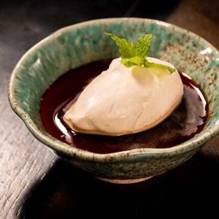 ほうじ茶プリン