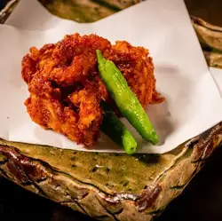 放養雞肉唐揚
