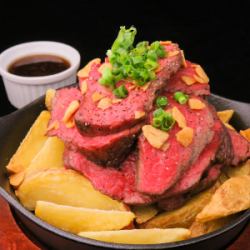 A５阿波牛　本日の赤身肉カットステーキ