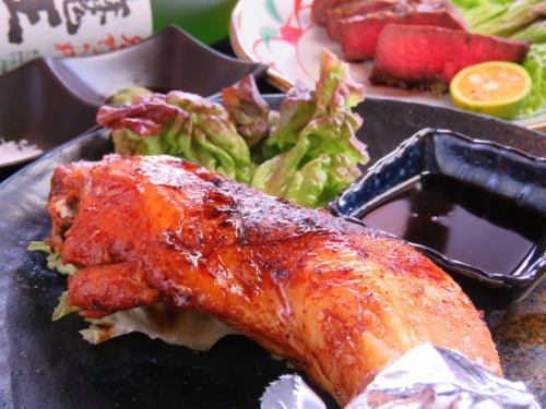 Awaodori chicken [grilled thigh with bone] 1,480 yen