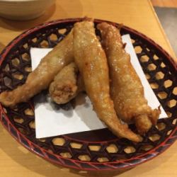 chicken skin gyoza