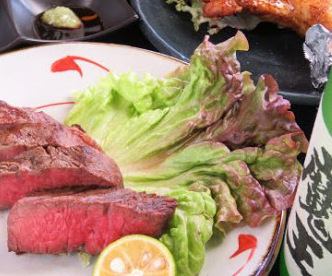 [2] [All-you-can-drink 150 kinds of sake including Maou, Dassai, and Awa local sake] Autumn Awa beef and chicken course 6,500 yen → 6,000 yen