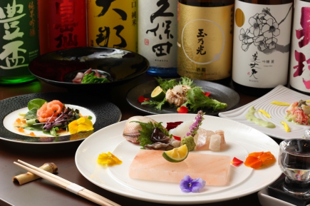 ◆Dinner course◆18 dishes in total including 7 pieces of nigiri and special menu ≪Kotobuki≫13,750 yen (tax included)