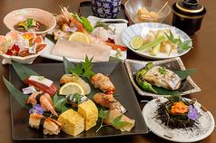 ◆ No. 1 popular lunch and dinner course ◆ Omakase Nigiri 6 pieces & 16 dishes total ≪Japanese [Nagomi]≫