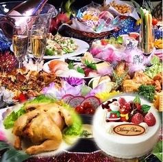 【圣诞限定】★10道菜品&2小时无限畅饮 6,500日元→4,000日元