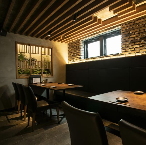 It is a stylish space that can also be used for dating and entertainment.Please spend an important Hitotoki with important people in our shop.