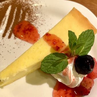 クレームブリュレ/ガトーショコラ/ピスタチオアイス/チーズケーキ