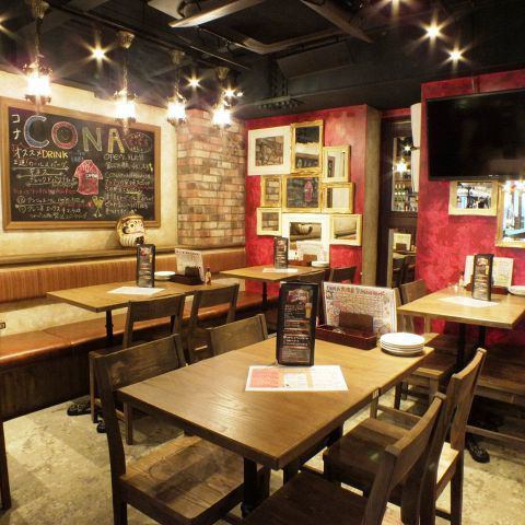 A stylish izakaya/Italian bar that both men and women can feel free to come to♪