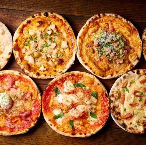 Enjoy authentic stone-baked pizza at a great price of just 500 yen!
