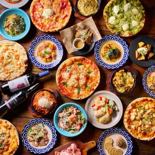 We also offer a wide variety of side dishes, pasta dishes, and desserts.