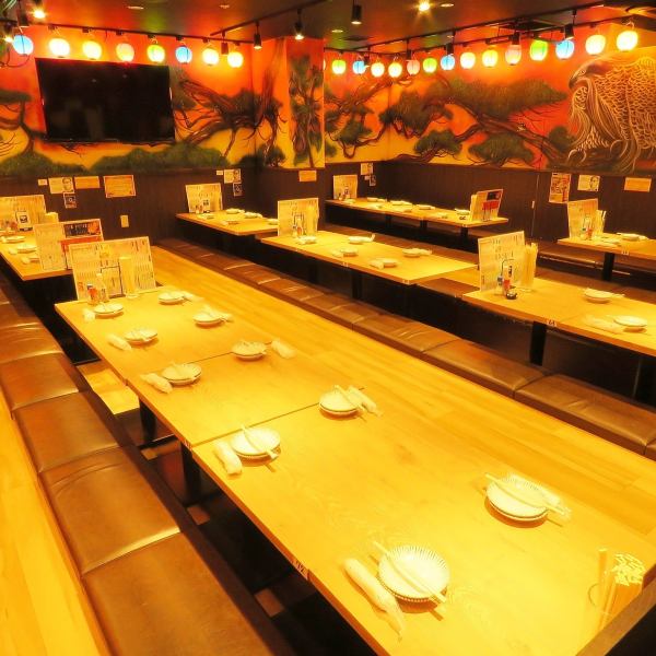 [Digging banquet for up to 60 people OK] You can sit comfortably! There is no problem with large banquets for students and company banquets. * The image is an affiliated store.