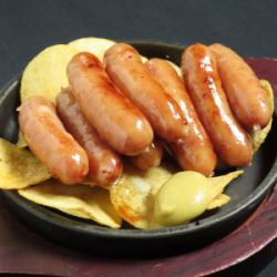 Crispy sausages