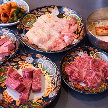 【特選コース:9680円(税込)】極上のお肉を牧場直送で仕入れ、特別価格で堪能できるフルコース!