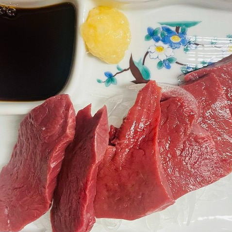 黒毛和牛ハツ刺し