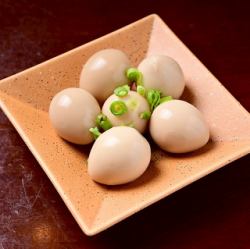 うずら卵の醤油漬け