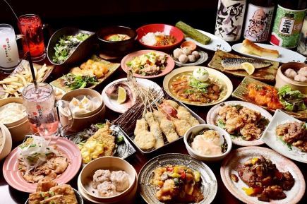 1番人気！名物勢揃いサンジュウニコース(2時間飲み放題付き)  4500円