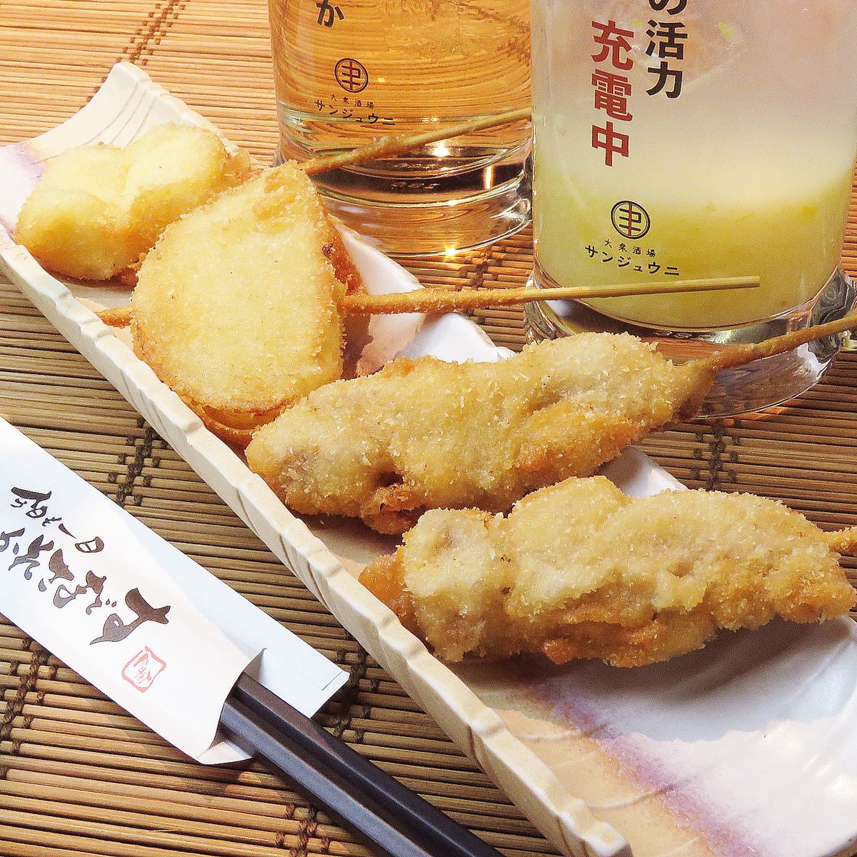 酒のお供になる料理がたっぷりのお手軽コースございます！